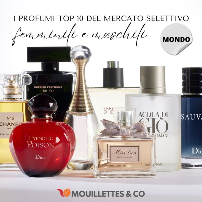 top 10 | i profumi più venduti del mercato selettivo nel mondo